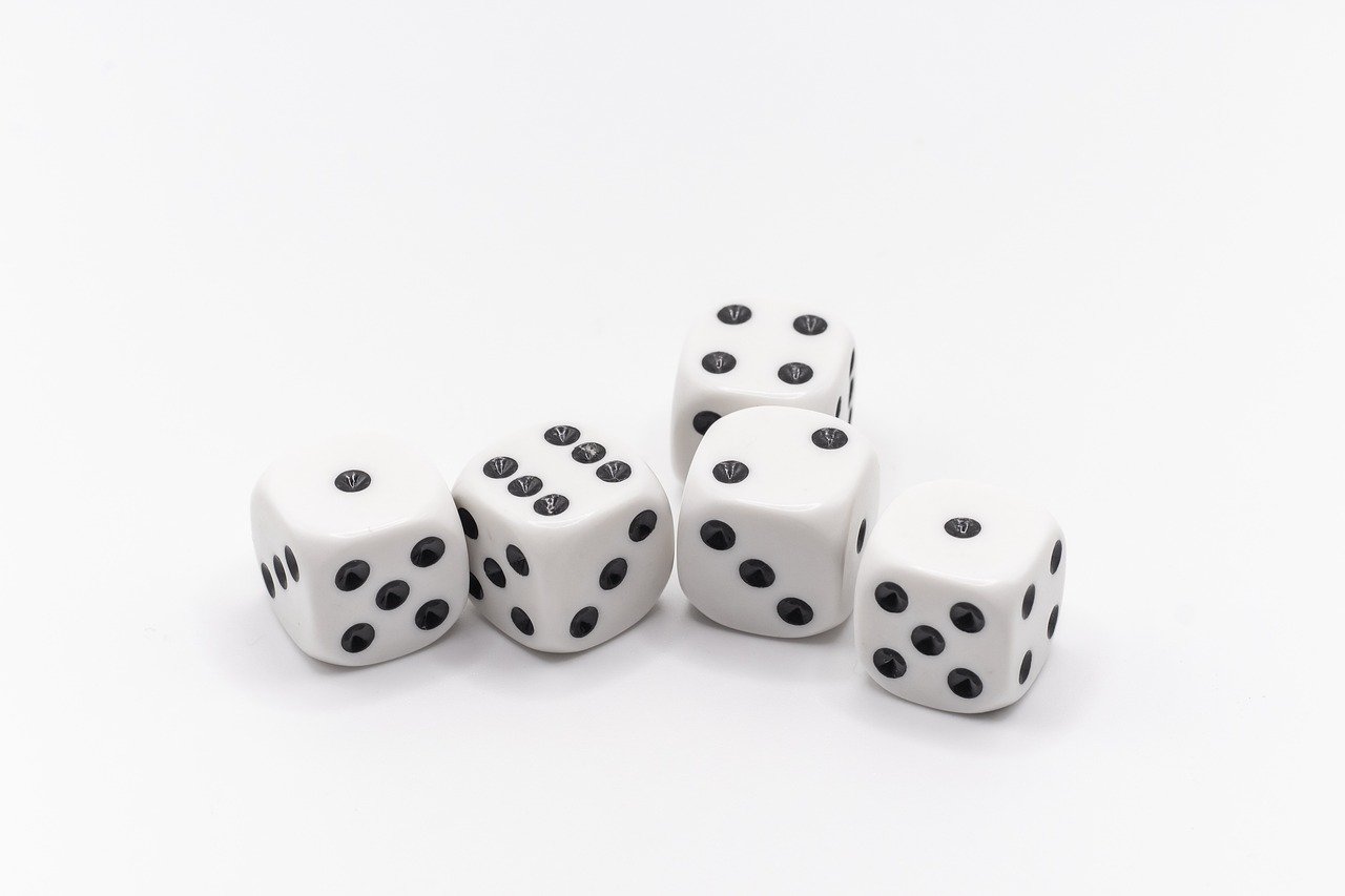 game, dice, roll the dice, board game, luck, play, gambling, cubes, black and white, win, lose, casino, entertainment, success, dice, dice, dice, dice, dice, casino